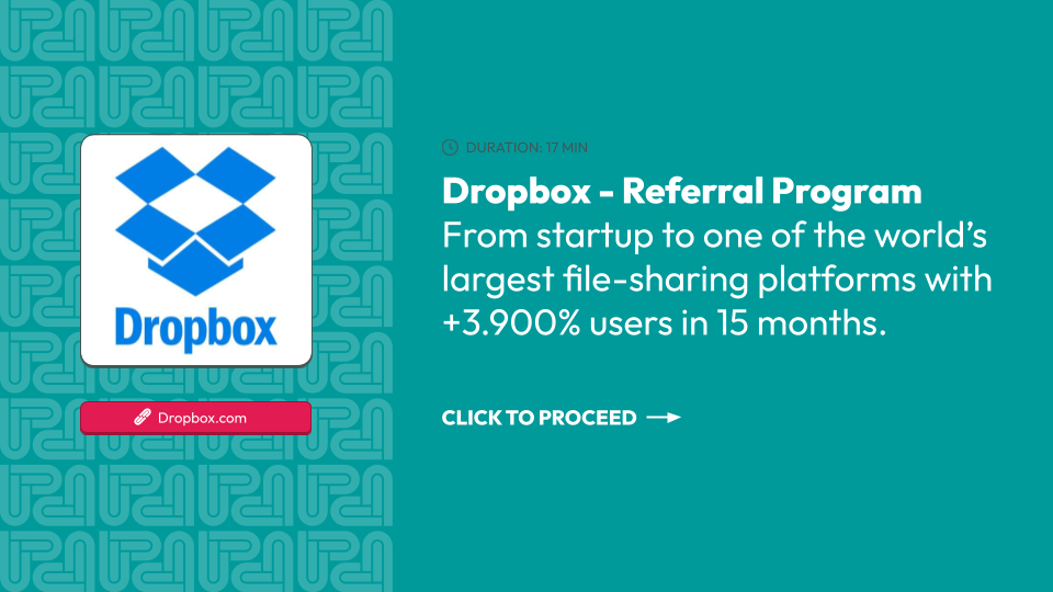 Dropbox – Referral Program